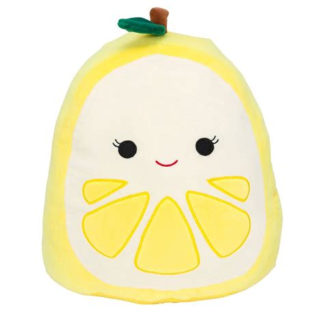 Buy Squishmallow Official Kellytoy Leticia The Lemon Citrus Fruit Squishy Soft Stuffed Plush Toy