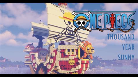 Minecraft Thousand Sunny From One Piece Part12 Exterior Youtube