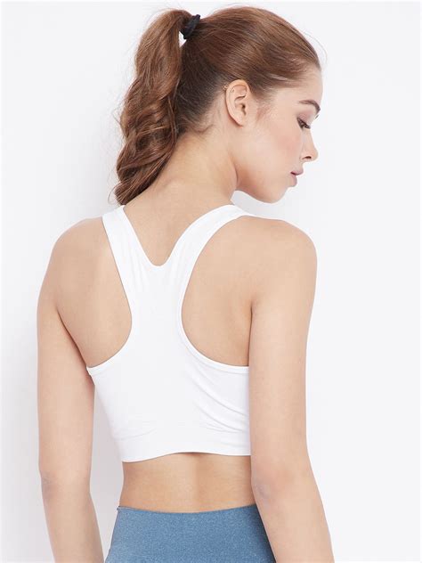 Buy C9 Airwear White Sports Bra Online At Best Prices In India Snapdeal