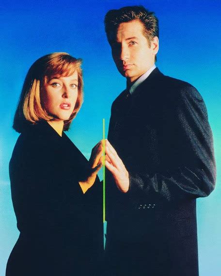 Gillian Anderson And David Duchovny By Josef Astor For Tv Guide 1994 Chris Brooks Chris Carter