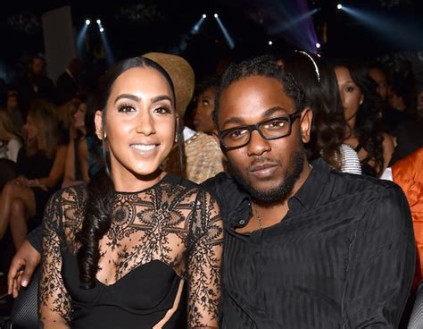 Kendrick Lamar And Whitney Alford From Grammy Awards 2016 Les Stars