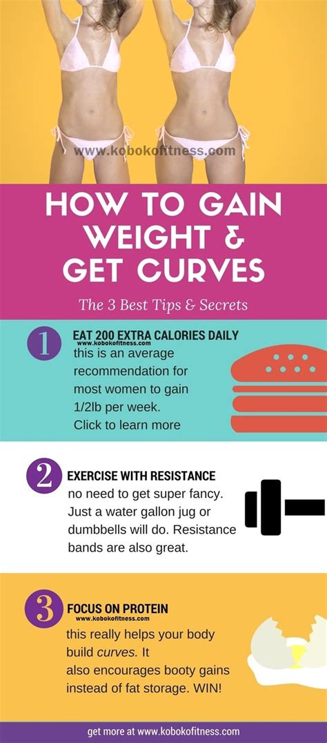 In order to gain weight you have to eat a certain amount of calories a day. How to Gain Weight - The 3 Best Tips and Secrets - Koboko ...