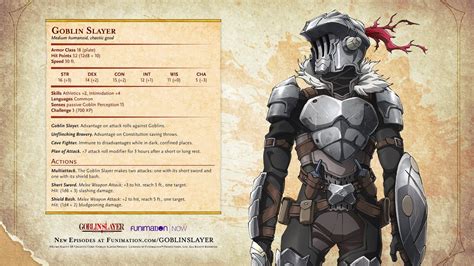 Goblin Slayer Dnd Dragons Dungeons And Dragons Homebrew Dnd