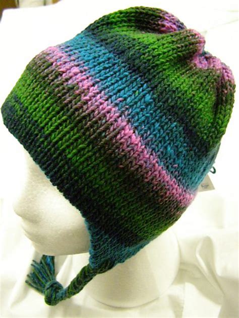 Ravelry Machine Knit Chunky Earflap Hat Pattern By Roni Knutson