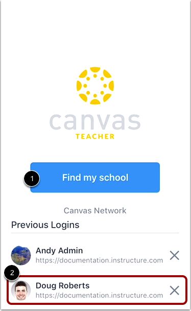 How Do I Log In To The Teacher App On My Ios De Canvas Lms Community