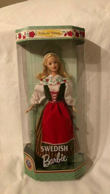 swedish barbie doll collector edition nrfb nib ebay