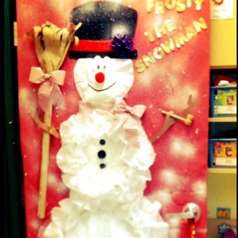 Frosty The Snowman Door Decorating Snowman Door Decoration