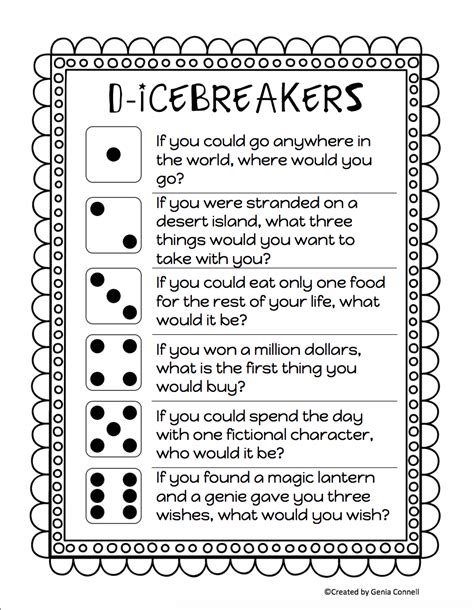 Icebreaker For Elementary Students