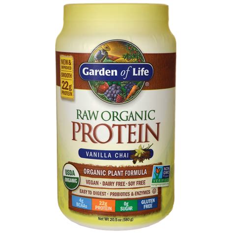 Garden Of Life Garden Of Life Raw Organic Protein 205 Oz Walmart