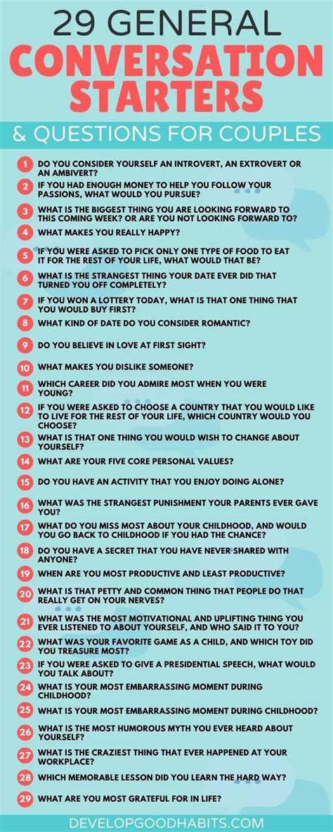 137 Conversation Starters & Questions for Couples | Conversation