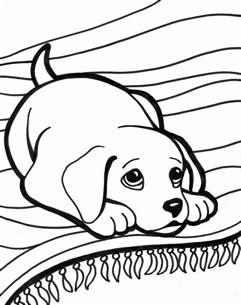 Free Cute Dog Coloring Pages To Print Kentscraft