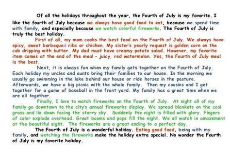 In this essay on holiday will discuss the importance of it. My favorite holiday writing topics