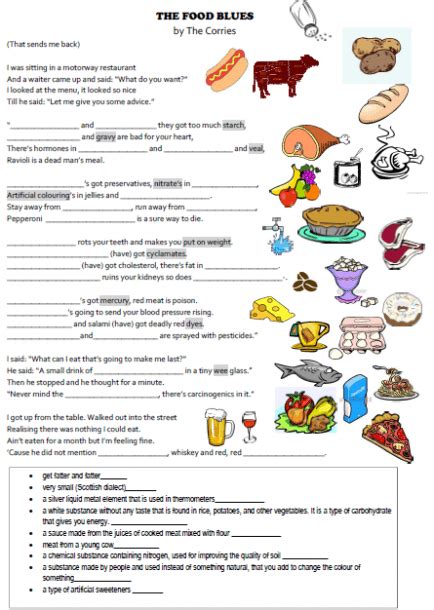 Healthy Eating Worksheets For Adults