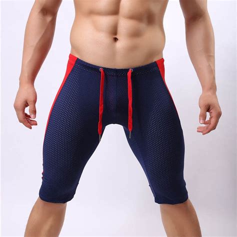 2017 New Arrival Men S Yoga Shorts High Quality Comfortable Shorts For Men Sexy Breathable Solid