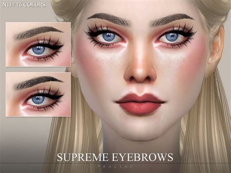 The Sims Resource Supreme Eyebrows N11