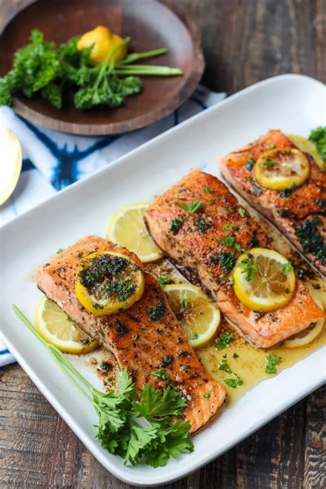 Check spelling or type a new query. Salmon Meuniere | Salmon meuniere recipe, Salmon recipes, Food