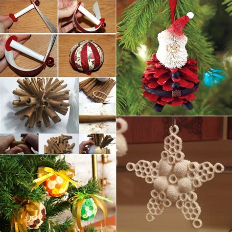 The smell of cinnamon, gingerbread, roasting chestnuts, mulled wine and fresh pines invigorates our senses. Wonderful DIY 30+ Homemade Christmas Ornaments