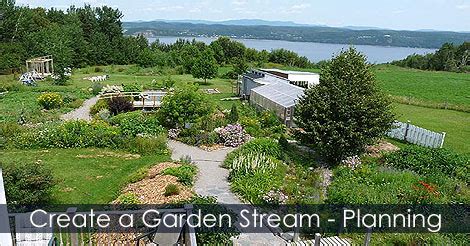 Fish are important for algae control and to prevent your water garden from becoming a mosquito nursery. Build a Stream Steps Instructions - Stream Running Through ...