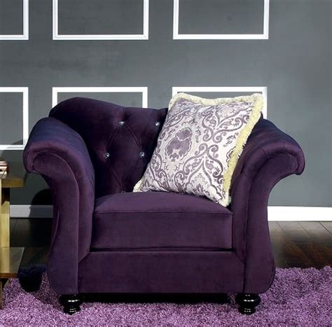 Shop purple accent chairs in a variety of styles and designs to choose from for every budget. Best Selling Luxurious Purple Accent Chairs Living Room On ...