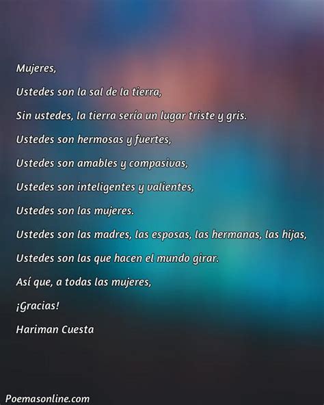 Poemas Para Las Mujeres Corto Poemas Online