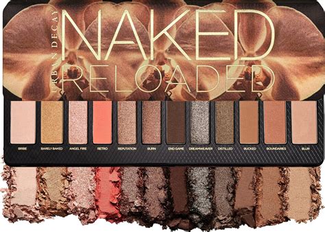 Urban Decay Palette De Fards Paupi Res Naked Reloaded Couleurs