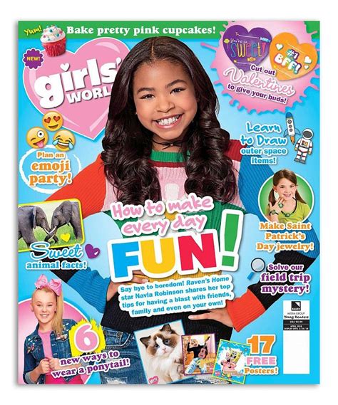 Take A Look At This Girls World Magazine Subscription Today Girls