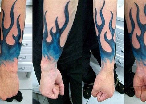 The small flame tattoo designs are mostly small in nature but they can be shaped into various other shapes. fire and flame tattoo blue | Tattoos | Pinterest | Flame ...