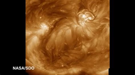 Nasa Captures The Suns Cascading Magnetic Arches