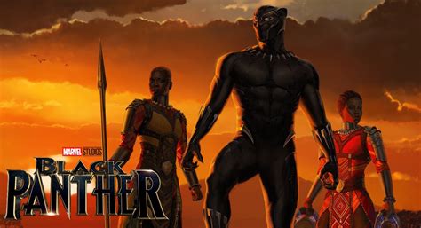 Marvels Black Panther Heres The Official Poster From D23 Expo