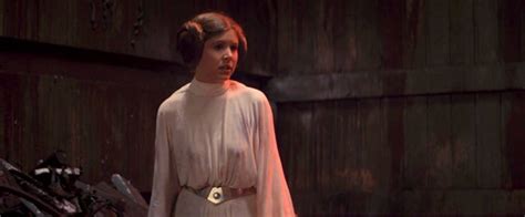 One Iconic Look Princess Leia S White Gown In Star Wars Episode IV