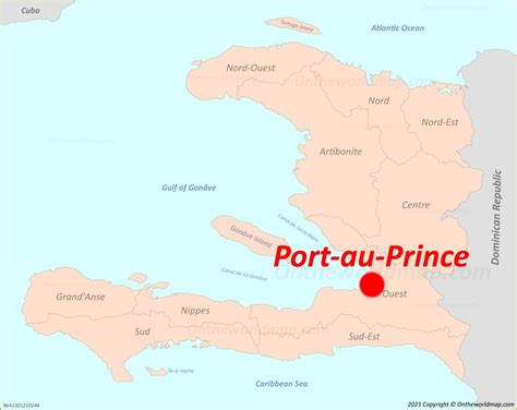 Port Au Prince Map Haiti Maps Of Port Au Prince