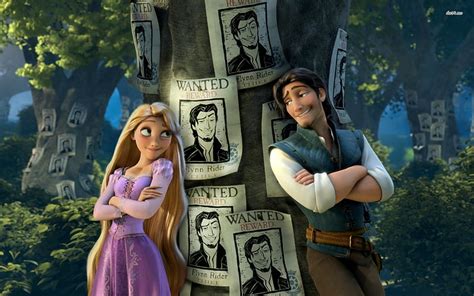 Tangled Wallpaper Rapunzel And Flynn