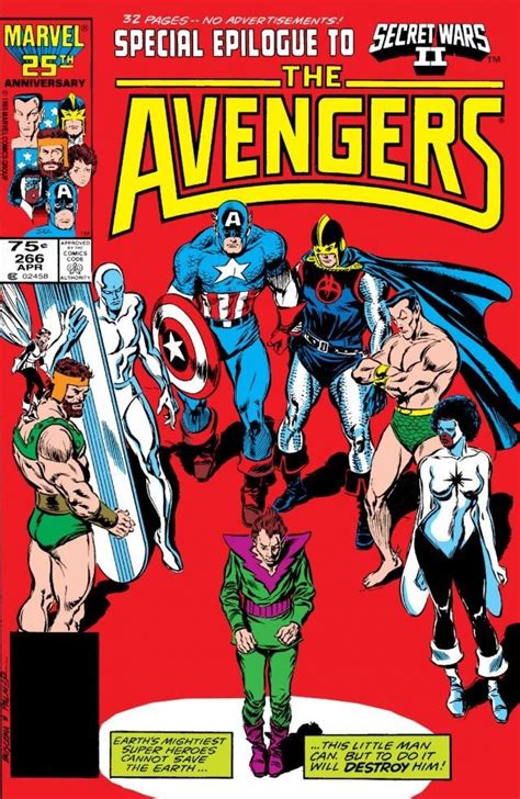 Avengers Vol 1 266 Marvel Database Fandom