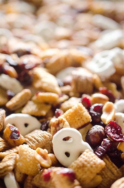 Sweet And Salty Cranberry Snack Mix Is A Party Favorite Filled With