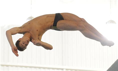 Olympic diver tom daley, 24, and his film producer husband dustin lance black, 44, attended the wedding of diving coach claire wonnacott at rockbeare manor near exeter at the weekend. Tom Daley competing at National Diving Championships ...