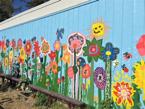 We have compiled wall mural ideas for your kid's room, and they include. Denair Students Create Unique Garden and Beautiful Mural
