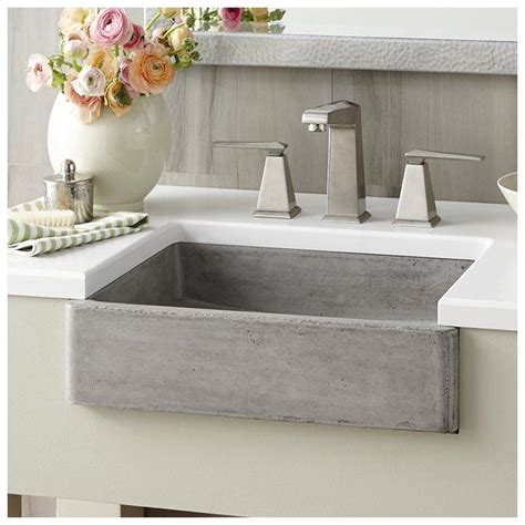 This guide will detail the pros and cons of undemrount undermount bathroom sinks offer a sleek design and a number of different stylistic features. Nipomo Stone Rectangular Undermount Bathroom Sink ...