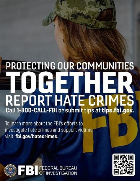 Fbi San Diego Begins Hate Crimes Reporting Campaign To Spread Awareness About Hate Crimes
