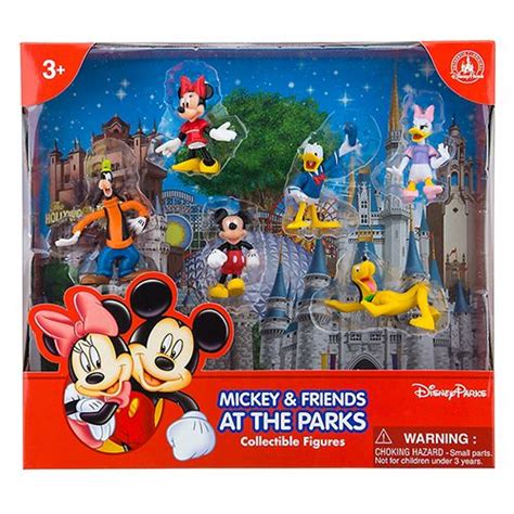 Disney Figurine Set Mickey Mouse And Pals Goofy Pluto Minnie Donald