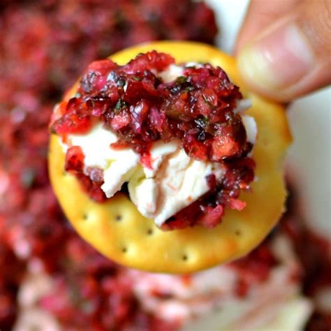 Cranberry Salsa A Five Minute Gorgeous Holiday Appetizer Dinner