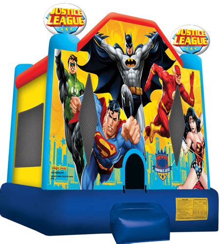 Justice League Bounce House Rentals Big Air Jumpers Colorado