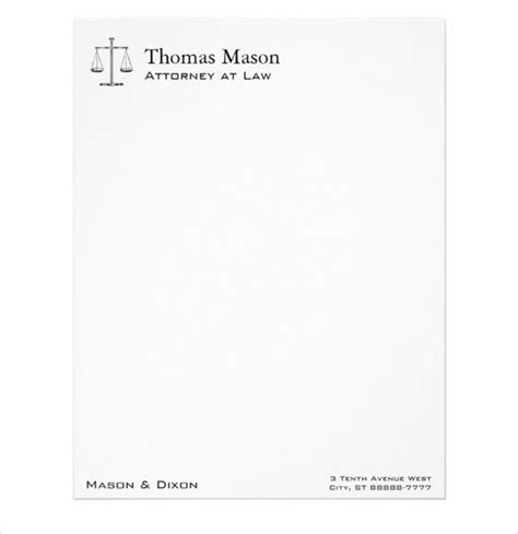This printable legal letterhead has a maroon sidebar and a picture of a balanced justice scale. 10+ Essential Inclusions of a Legal Letterheads - Word, PDF, PSD | Free & Premium Templates