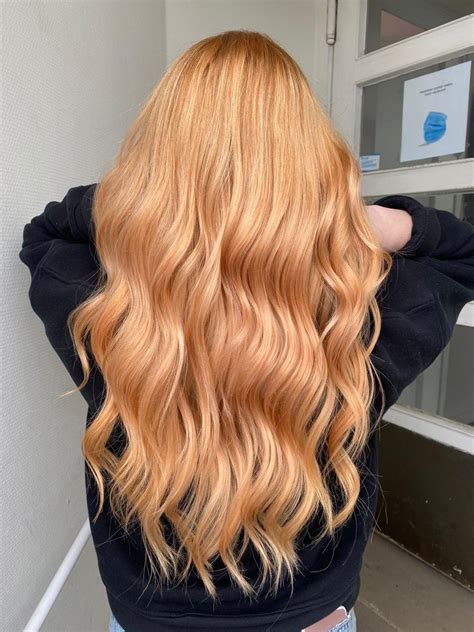 Copper Peachy Hair Trend For Autumn Ginger Hair Color Peach Hair