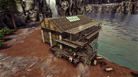 Ark How To Build A Boathouse Base No Mods Base Design Ark Survival