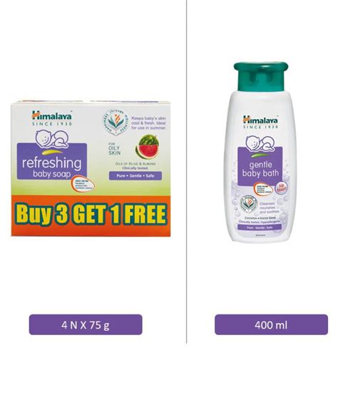 10 fl oz (pack of 1) 4.3 out of 5 stars 136 Himalaya Refreshing Baby Soap 4X75G Buy 3 Get 1 Himalaya ...