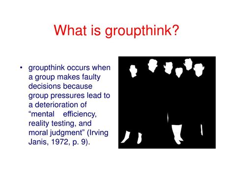 Ppt Groupthink Powerpoint Presentation Free Download Id1777104