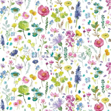 Tetbury Spring Fabric Designer Floral Fabric Spring Fabric Floral