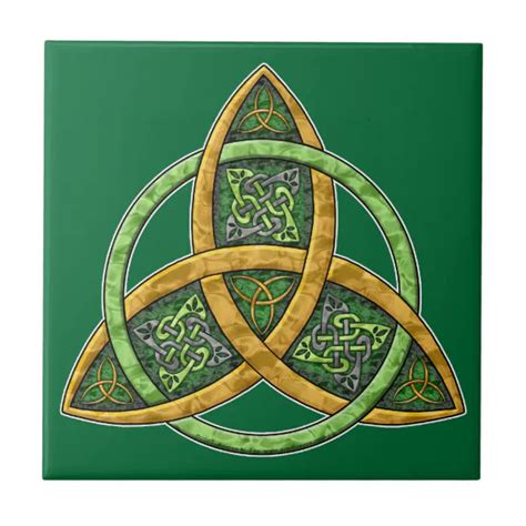 Celtic Trinity Knot Tile Zazzle