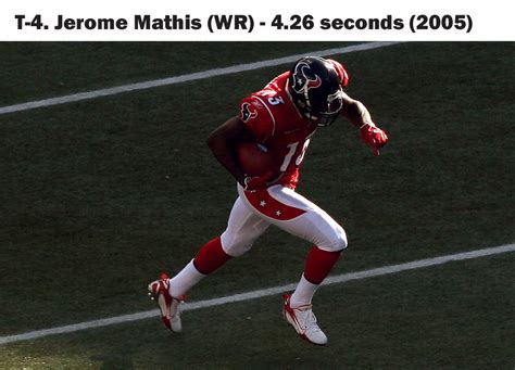 The Fastest 40 Yard Dash Times In Nfl Combine History