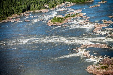 Wild World Photo Essay: Canada's Slave River Rapids from the Air